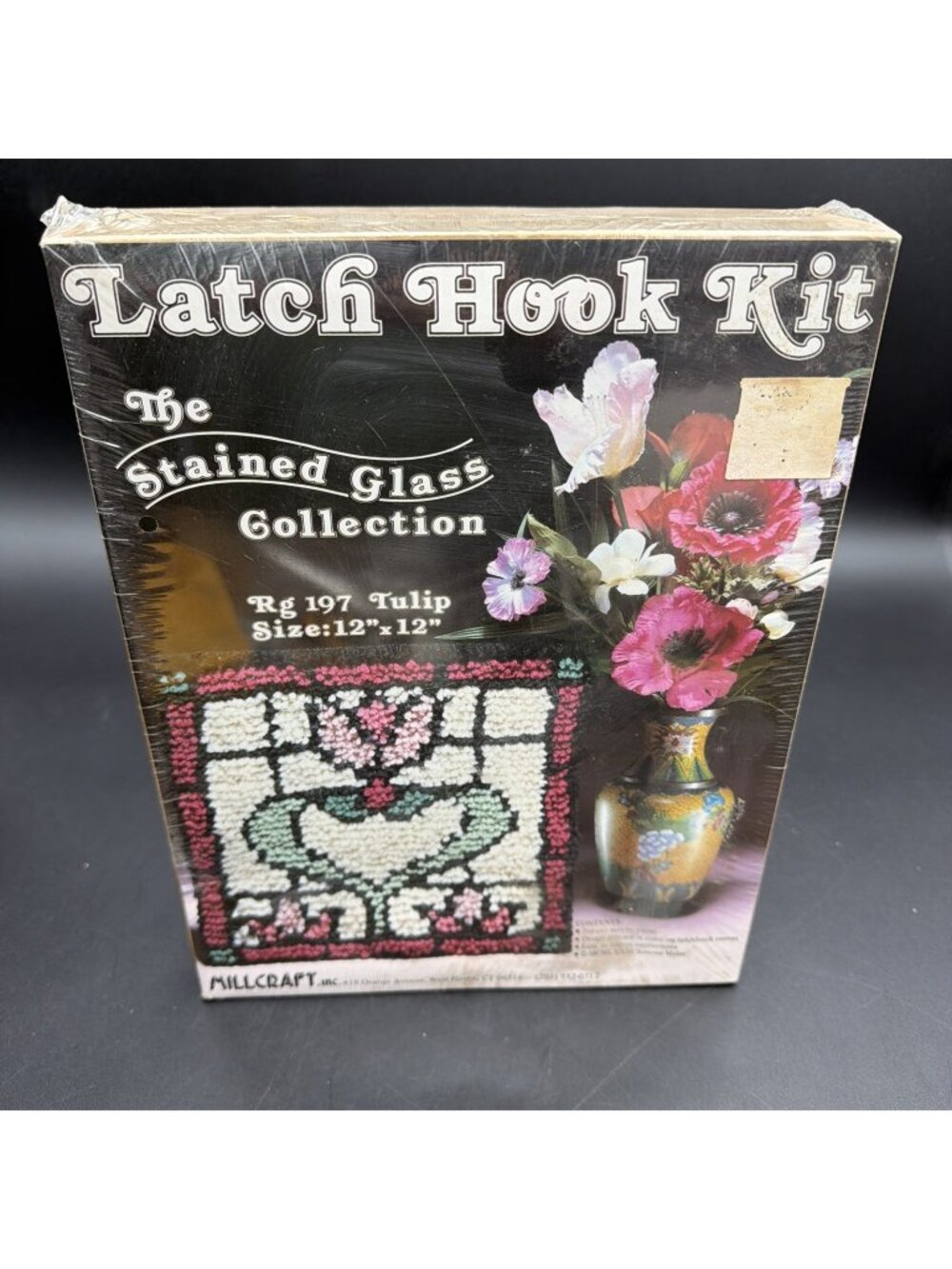 Millcraft- Latch Hook Kit # Rg 197 Tulip - Vintage Sealed